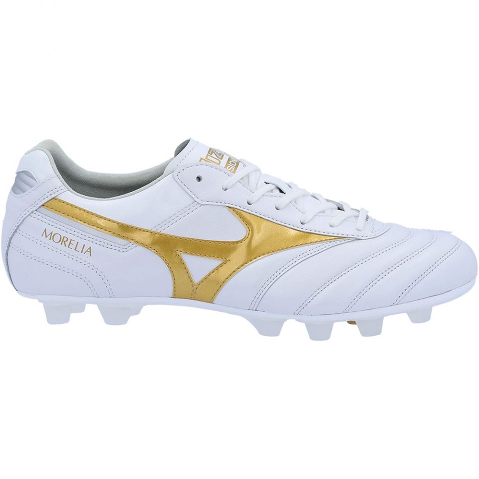 Mizuno Morelia II Japan FG Soccer Cleats | Bright Gold Pack
