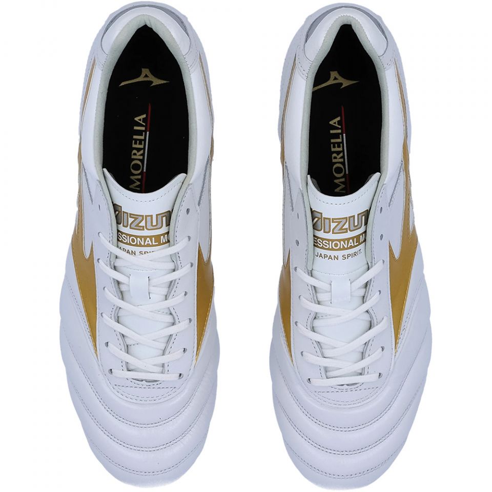 Mizuno Morelia II Japan FG Soccer Cleats | Bright Gold Pack