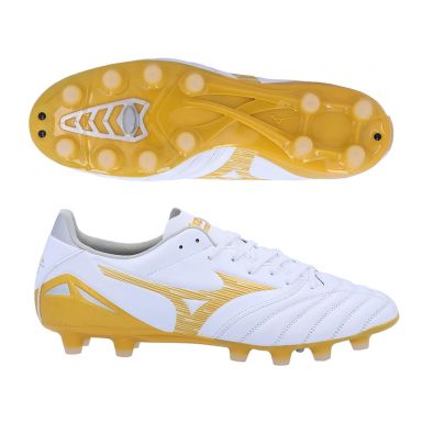Mizuno Morelia Neo IV Pro FG Soccer Cleats | Bright Gold Pack
