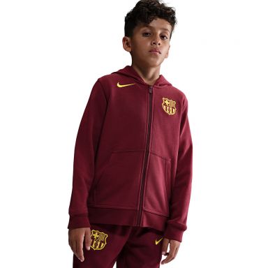 Nike Sportswear FC Barcelona Youth French Terry Club Fleece Full-Zip Hoodie 'El Clasico' SE