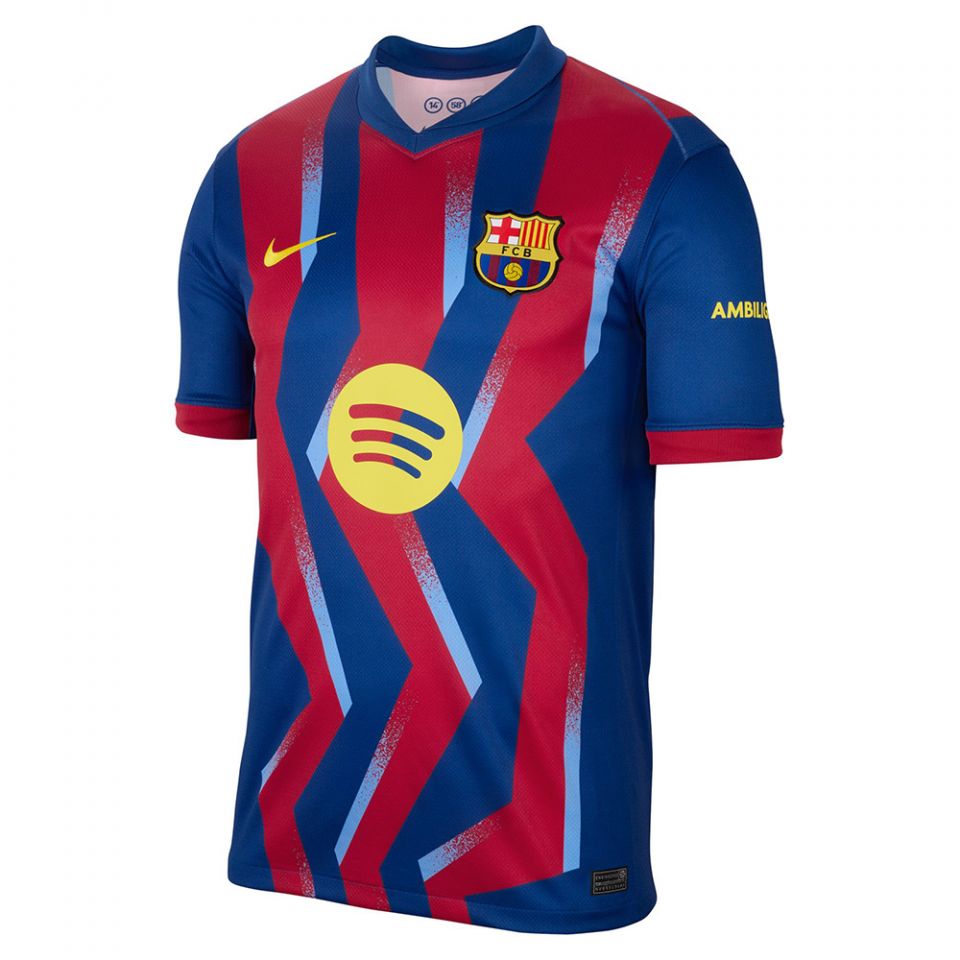 NIKE　2025〜26 FCバルセロナ　レヴァンドフスキ　CL仕様 Nike FC Barcelona 2025/26 Men's 'El Clasico' Stadium Jersey SE