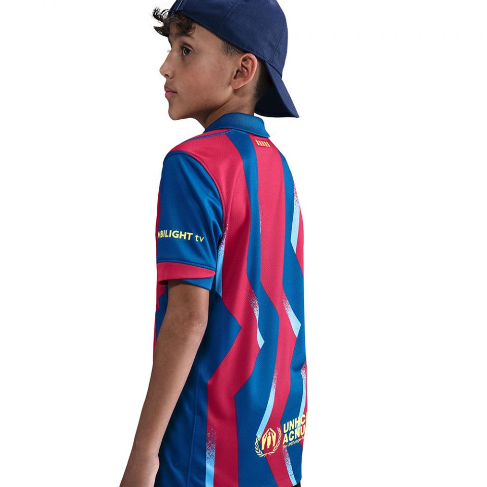 Nike FC Barcelona 2025/26 Youth 'El Clasico' Stadium Jersey SE