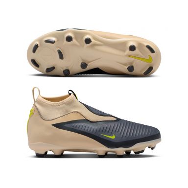 Nike Junior Phantom 6 High Academy FG SE Soccer Cleats | Black Mamba