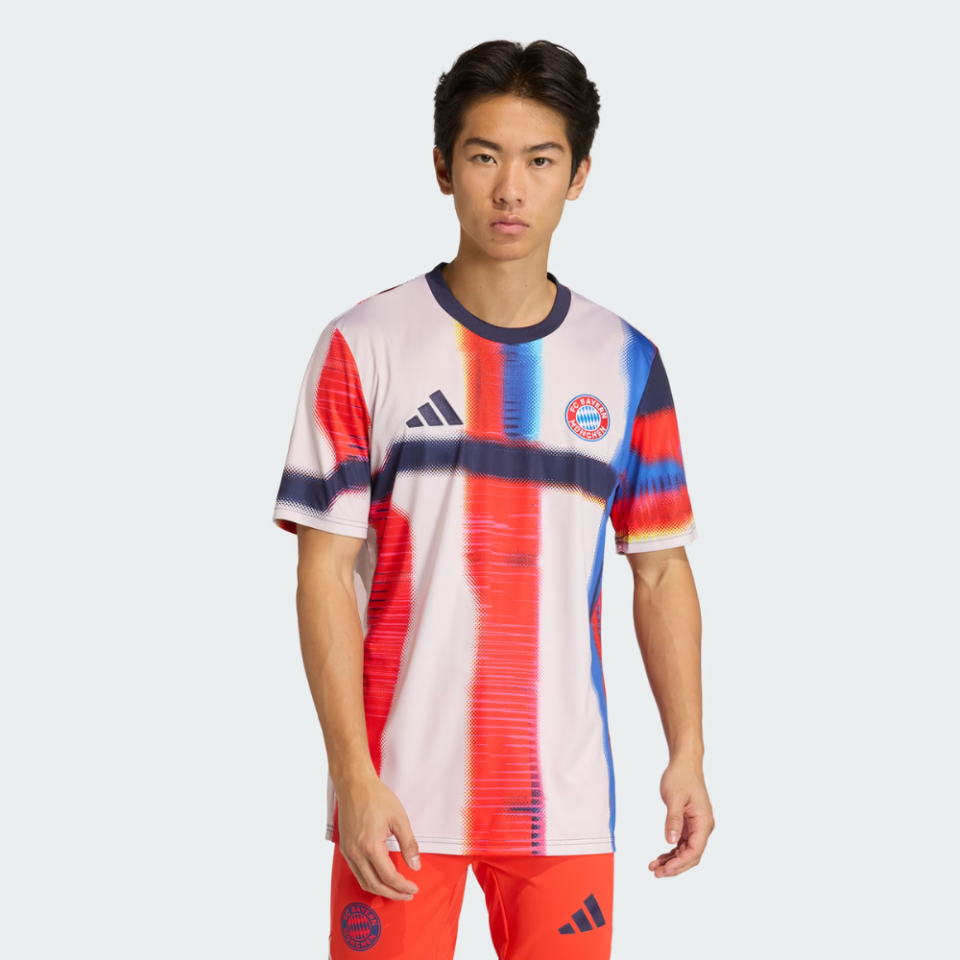 adidas FC Bayern Munich 2025/26 Men's Prematch Jersey
