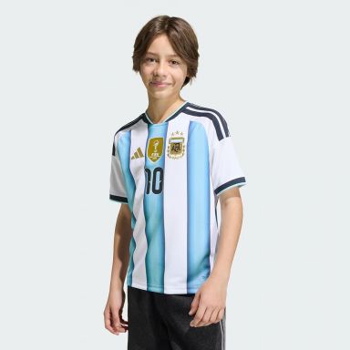 adidas Argentina 2026 Youth Home Jersey MESSI 10