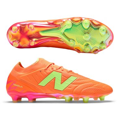 New Balance Tekela Elite Low V5 FG Soccer Cleats | Solar Flare Pack