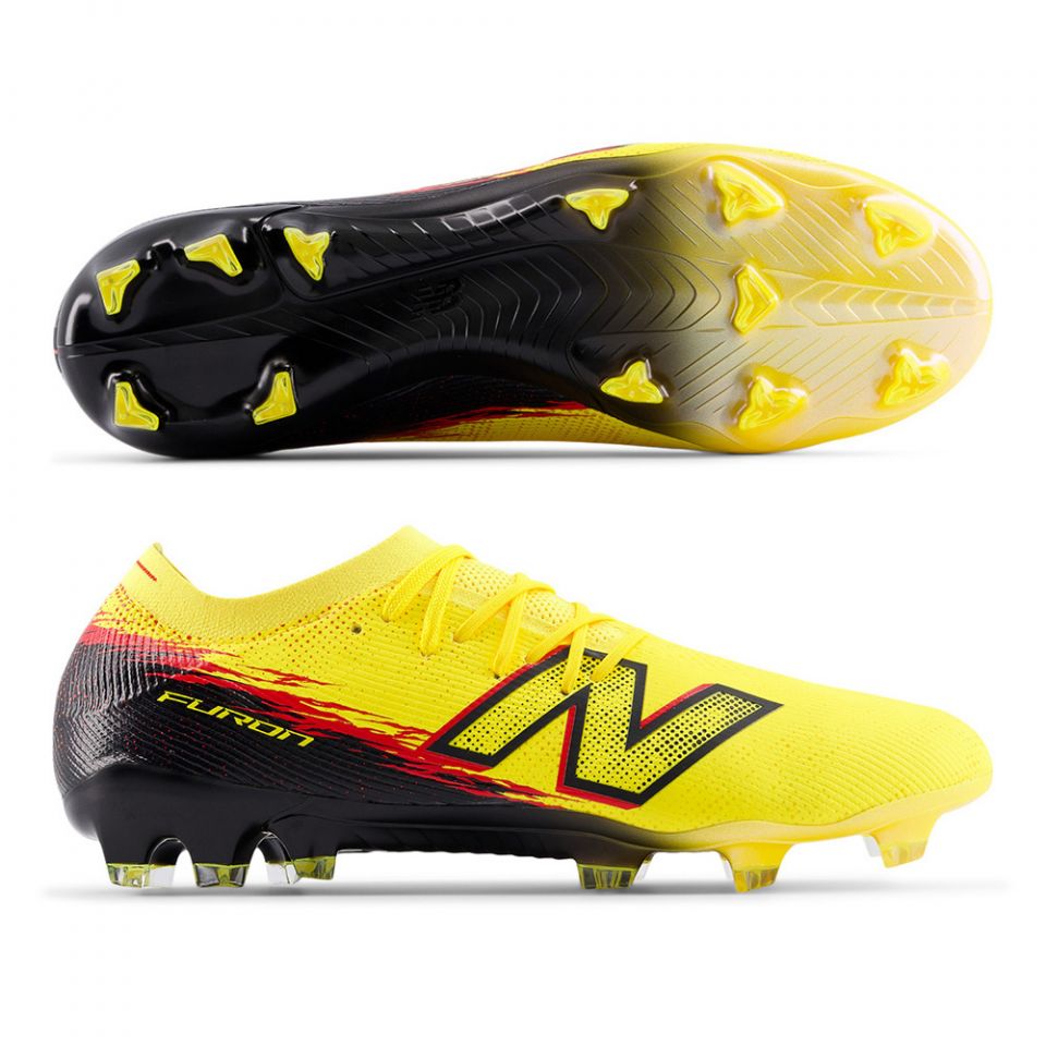New Balance Furon Elite V8 FG Soccer Cleats (2E-Wide) | Live Wire Pack