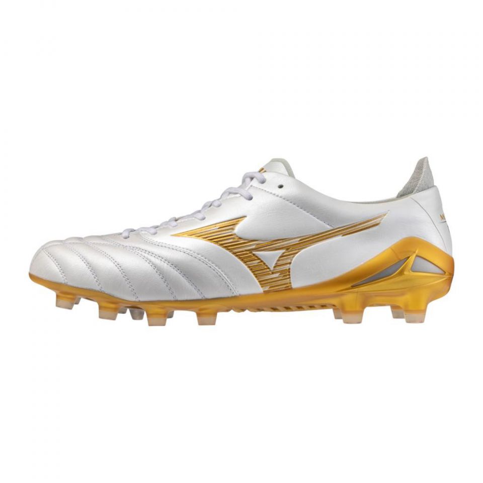 Mizuno Morelia Neo IV Elite FG Soccer Cleats | Bright Gold Pack