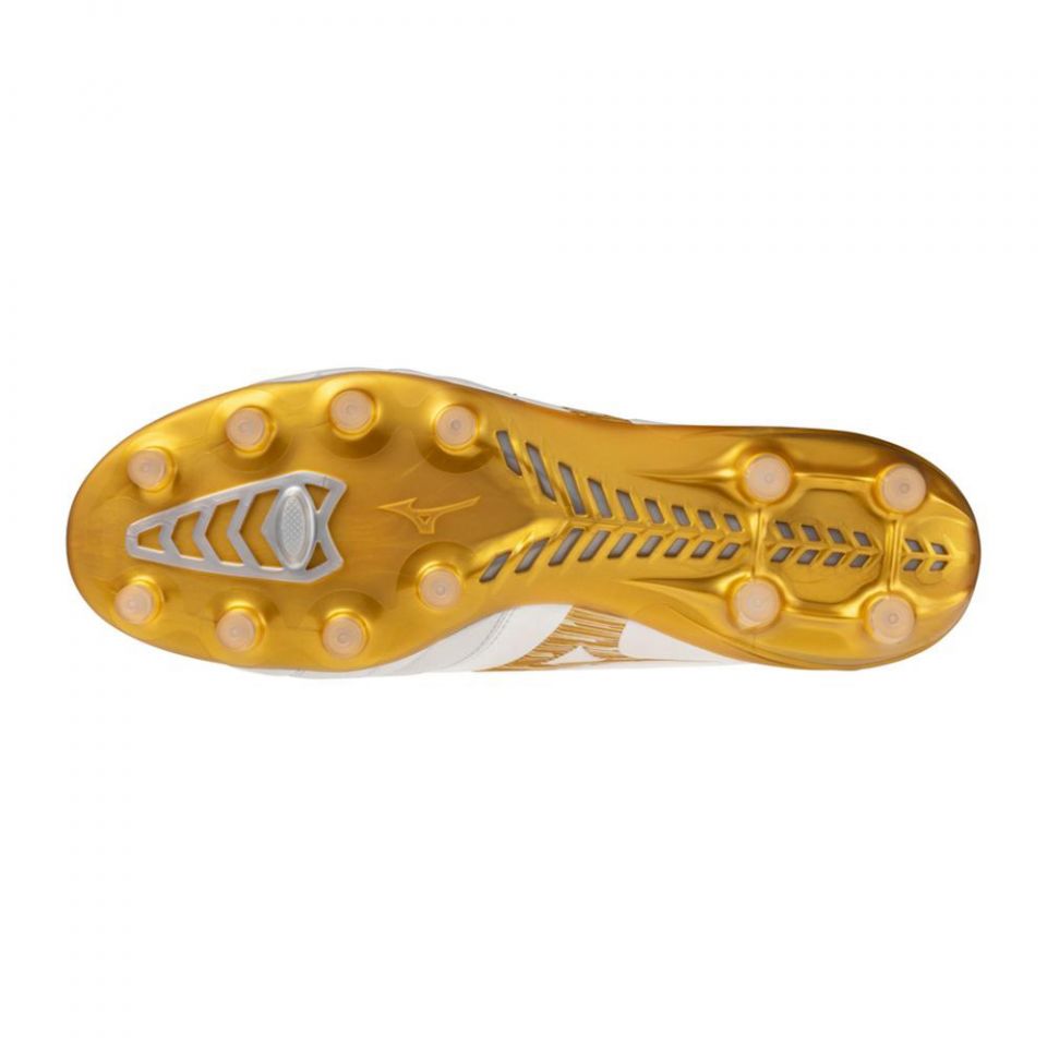 Mizuno Morelia Neo IV Elite FG Soccer Cleats | Bright Gold Pack