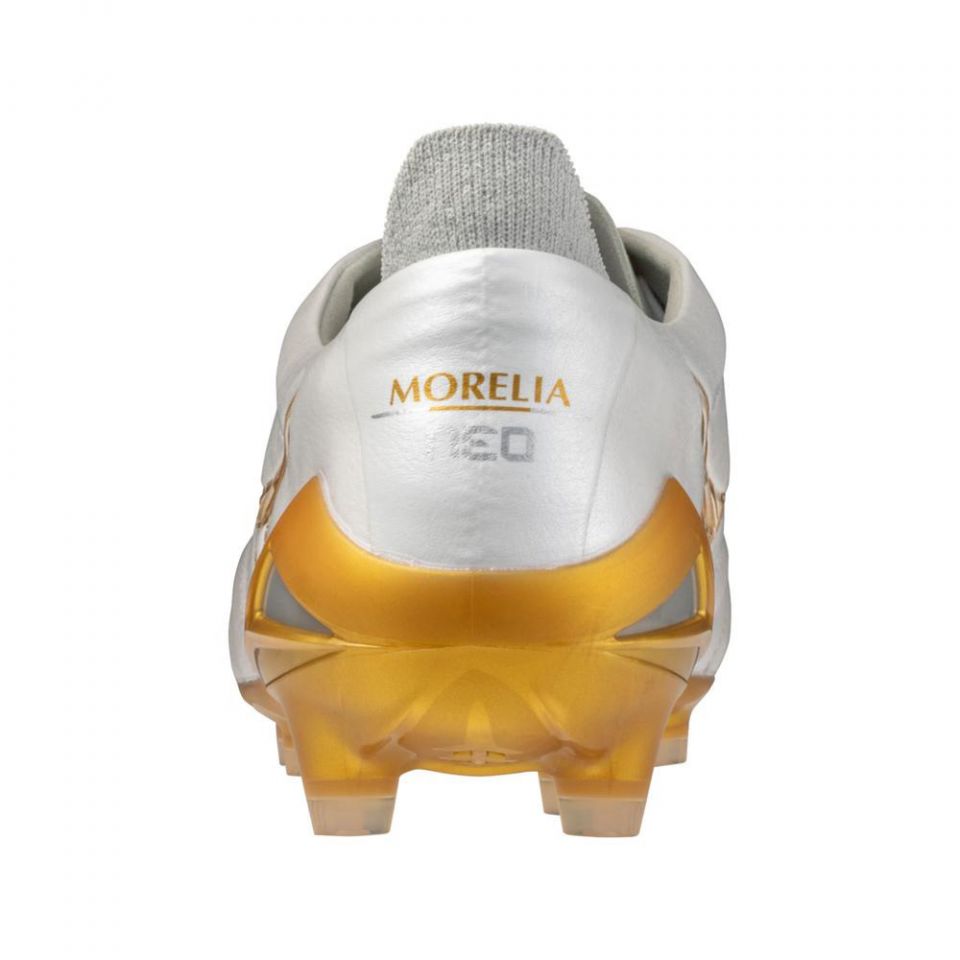 Mizuno Morelia Neo IV Elite FG Soccer Cleats | Bright Gold Pack