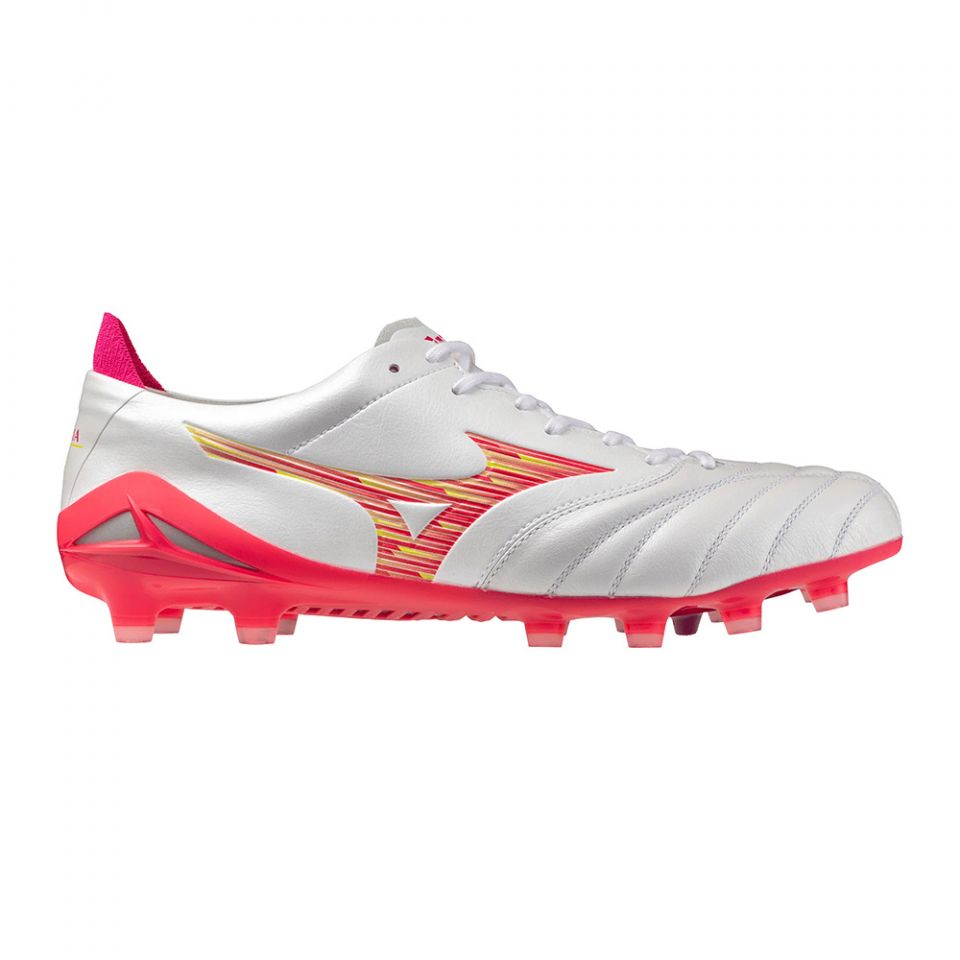 Mizuno Morelia Neo IV Elite FG Soccer Cleats | Blazing Flair Pack