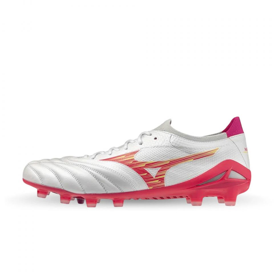 Mizuno Morelia Neo IV Beta Elite FG Soccer Cleats | Blazing Flair Pack