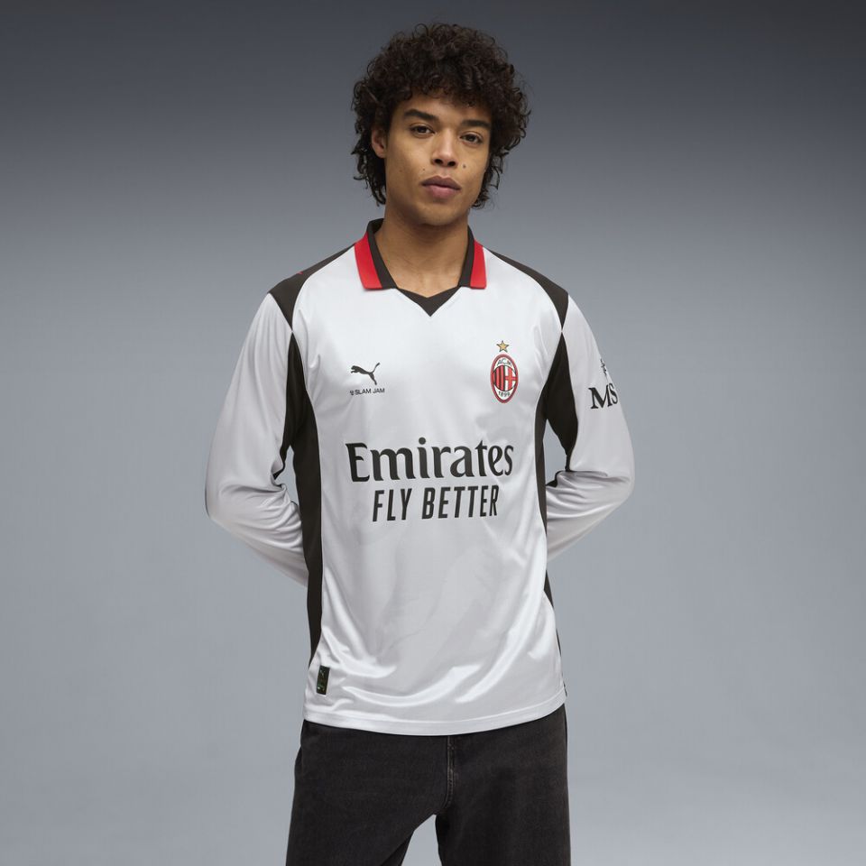 PUMA AC Milan x Slam Jam Special Edition Men's Long Sleeve Jersey