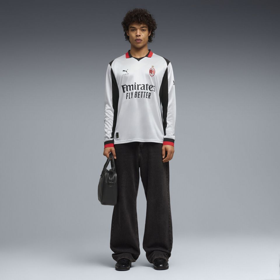 PUMA AC Milan 長袖シャツ Lサイズ PUMA AC Milan x Slam Jam Special Edition Men's Long Sleeve Jersey