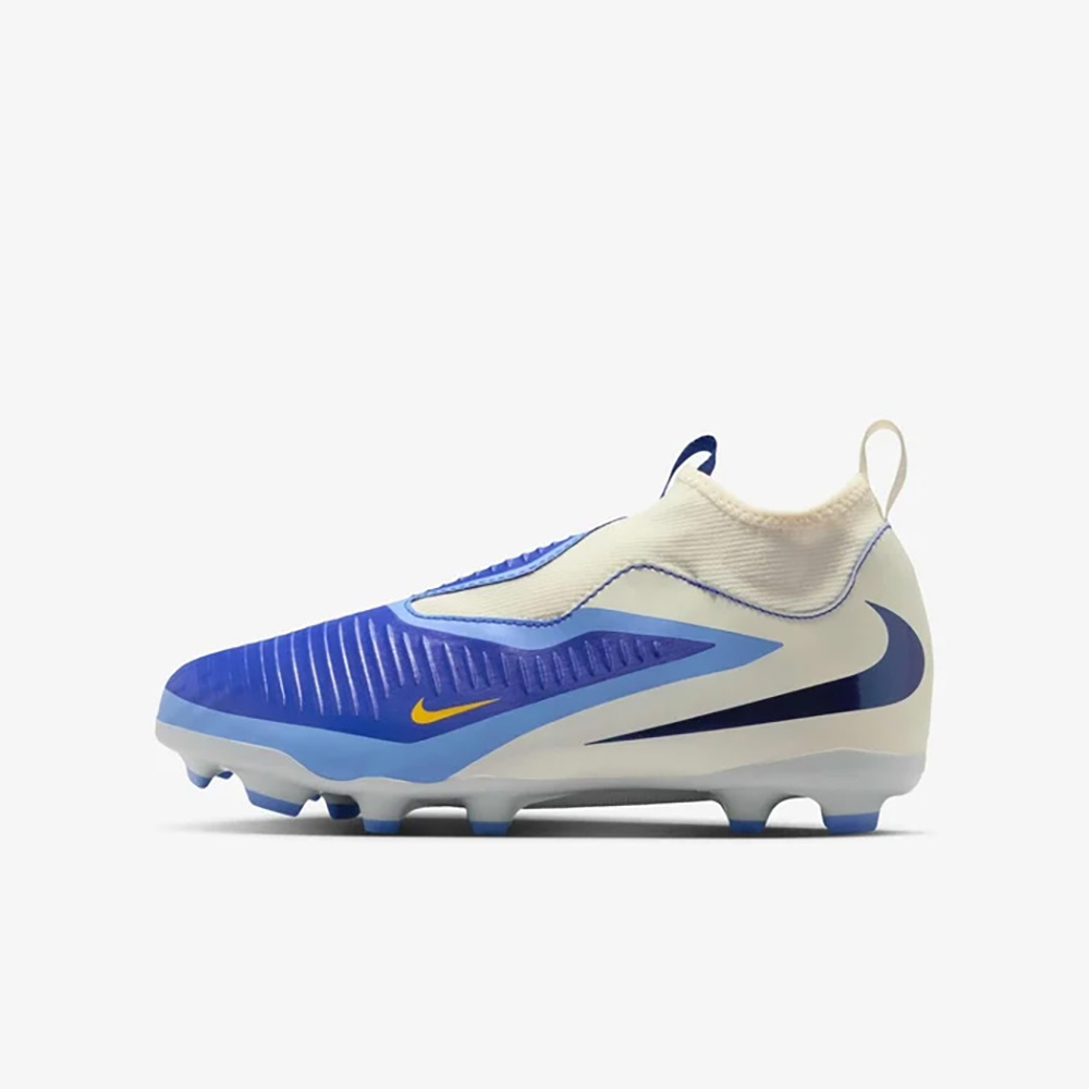 Nike Junior Phantom 6 High Academy LV8 FG/MG Soccer Cleats | Fear
