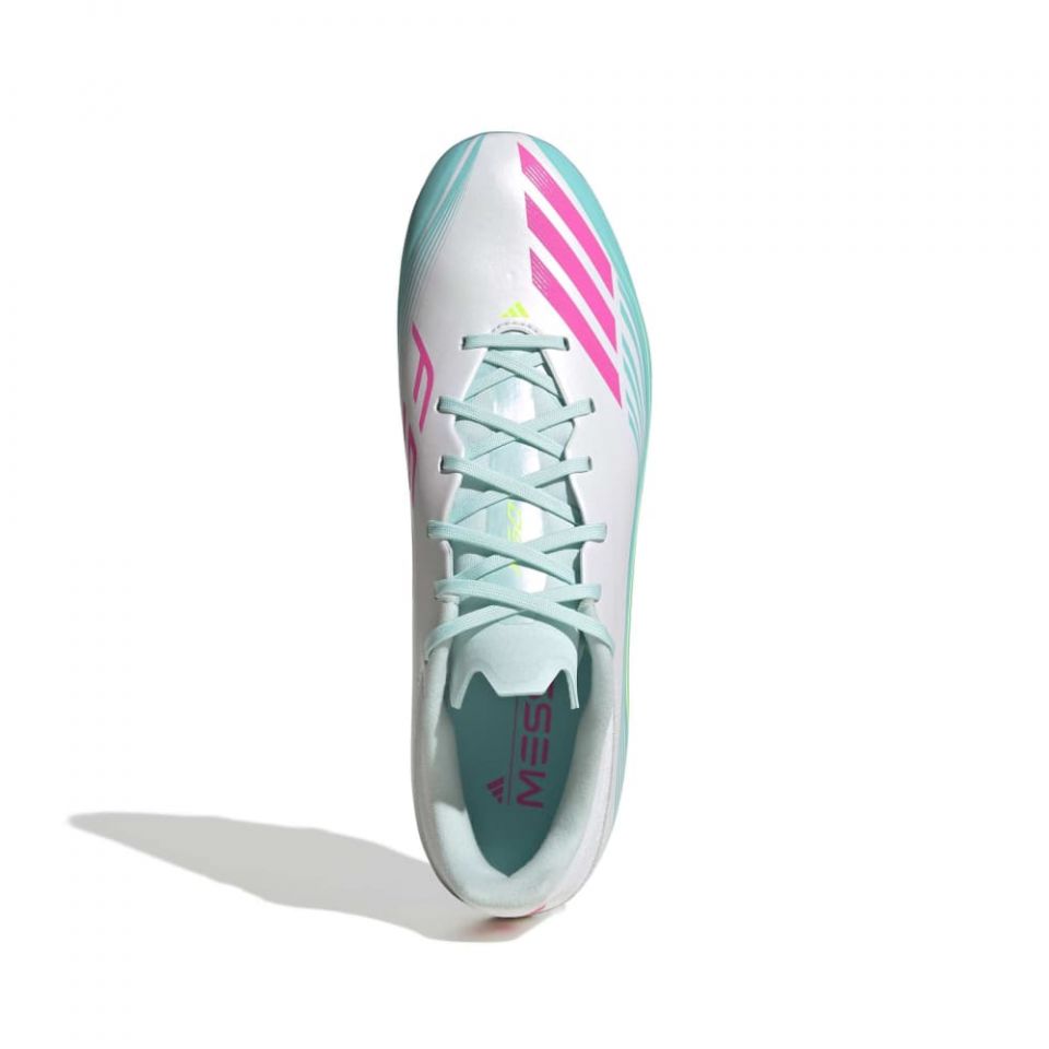 adidas F50 League FG Messi Soccer Cleats | Aurora Radiant Pack display picture 1