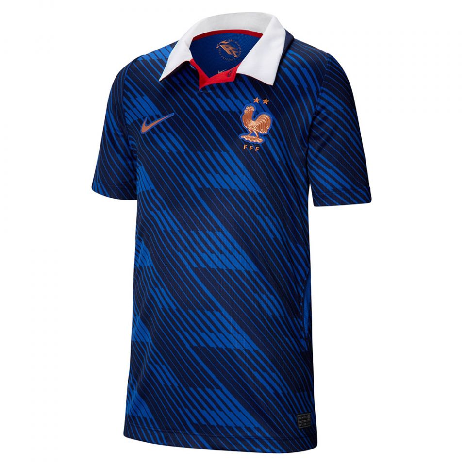Nike Youth France 2026 Home Stadium Jersey