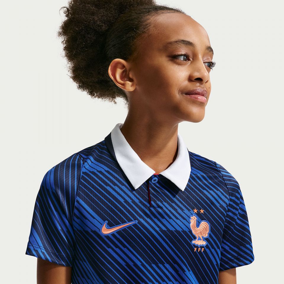 Nike Youth France 2026 Home Stadium Jersey