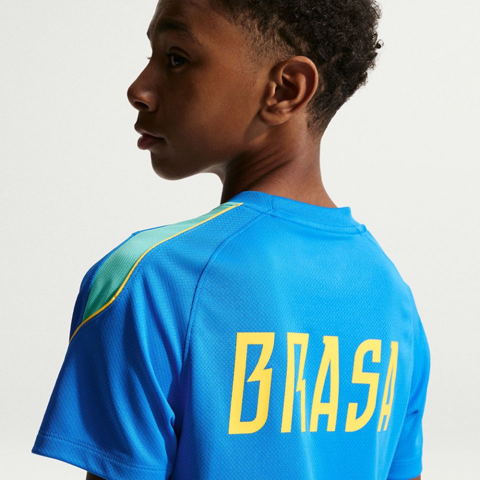 Nike Youth Brazil 2026 Strike Short Sleeve Top