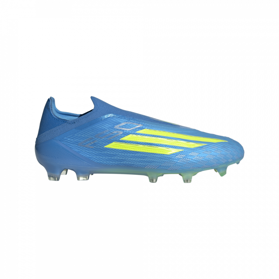 Size 10 - adidas F50 Elite Laceless FG Soccer Cleats Lucid Ray Blue JR6461 Men adidas F50 ELITE Laceless Firm Ground Soccer Cleats - Blue  main image 2