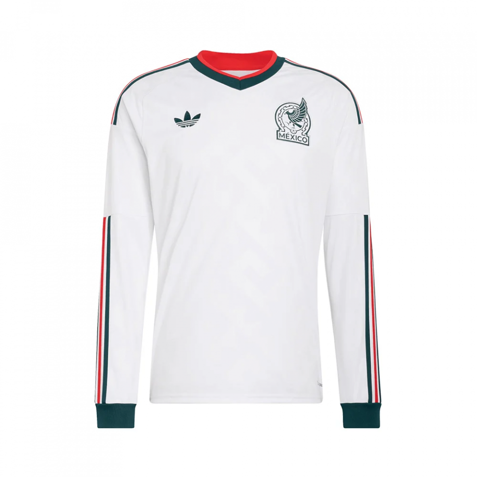 adidas Mexico 2026 Men's Away Long Sleeve Jersey