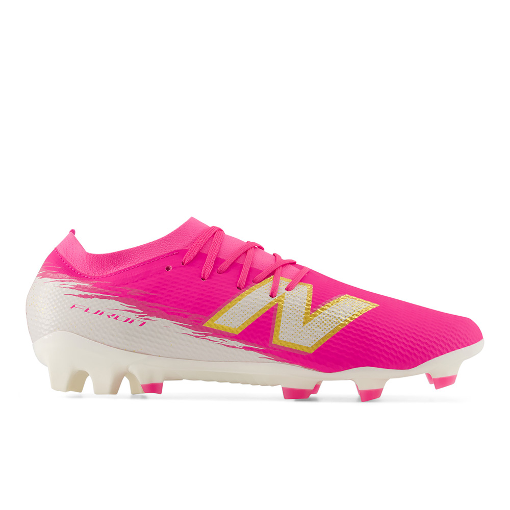 New Balance Furon Team V8 FG Soccer Cleats (2E-Wide) | Pure