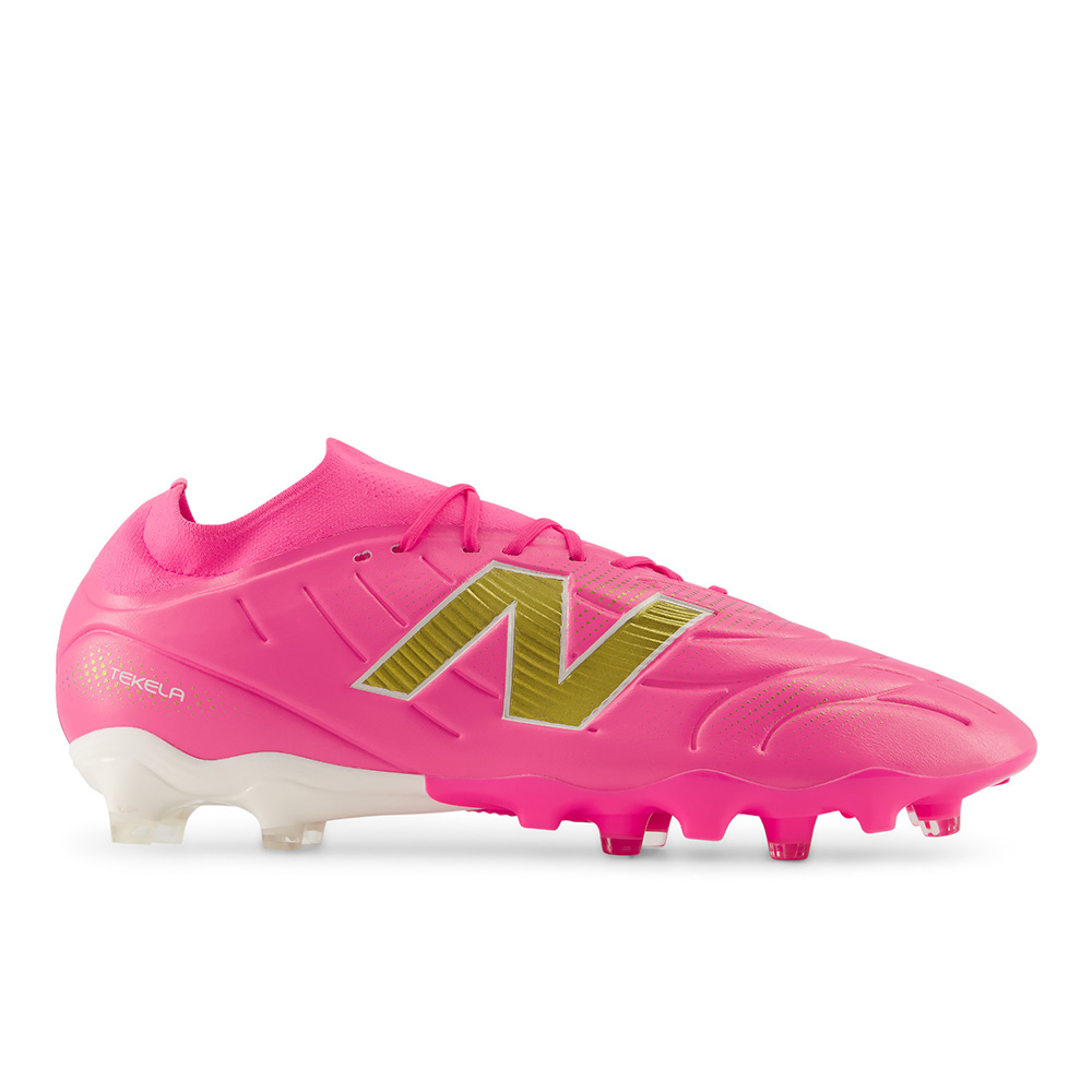 New Balance Tekela Team Low FG V5 Soccer Cleats (2E-Wide) | Pure