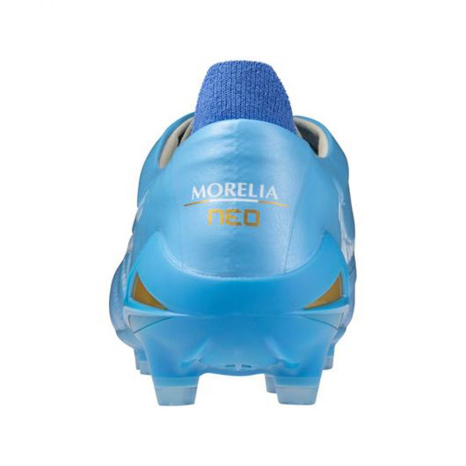 Mizuno Morelia Neo IV Elite FG Soccer Cleats | Unity Sky Pack