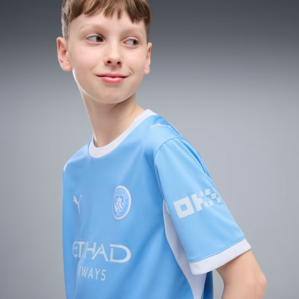 PUMA Manchester City FC 2026/27 Youth Home Jersey