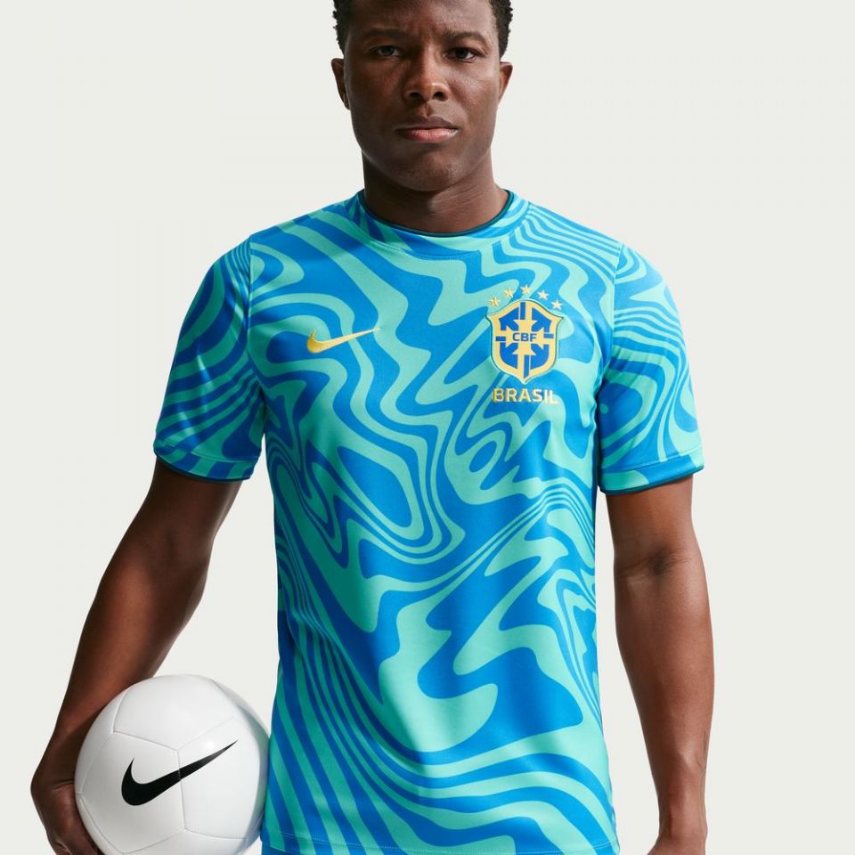 Nike Brazil 2026 Pre-Match Top