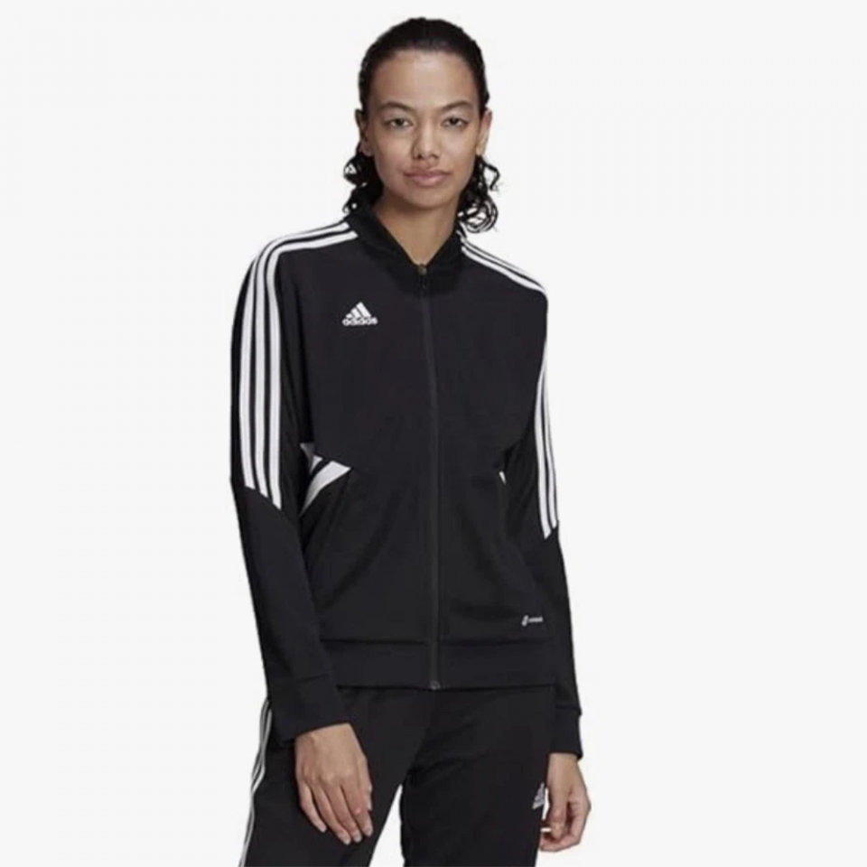 soccervillage.com: adidas Womens Tiro 17 Training Jacket - Red