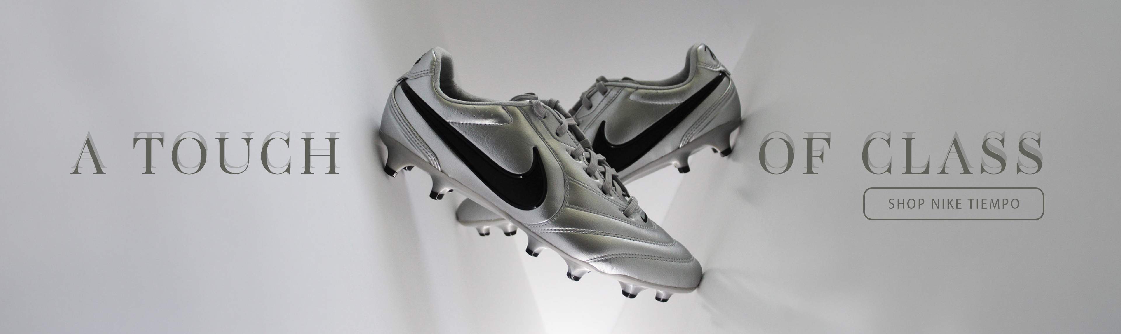 Shop Nike Tiempo Ligera Silver