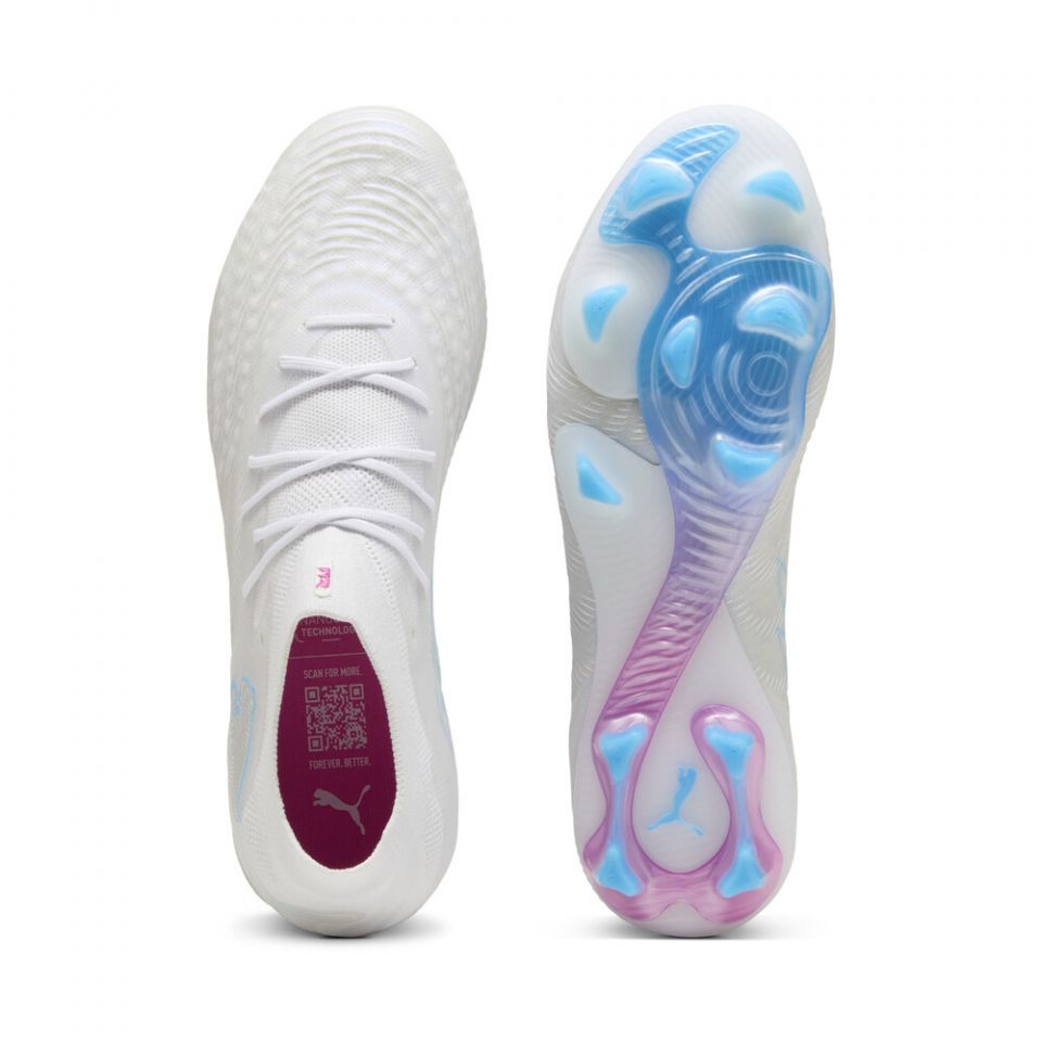 PUMA Future 9 Ultimate FG Soccer Cleats | White Pack
