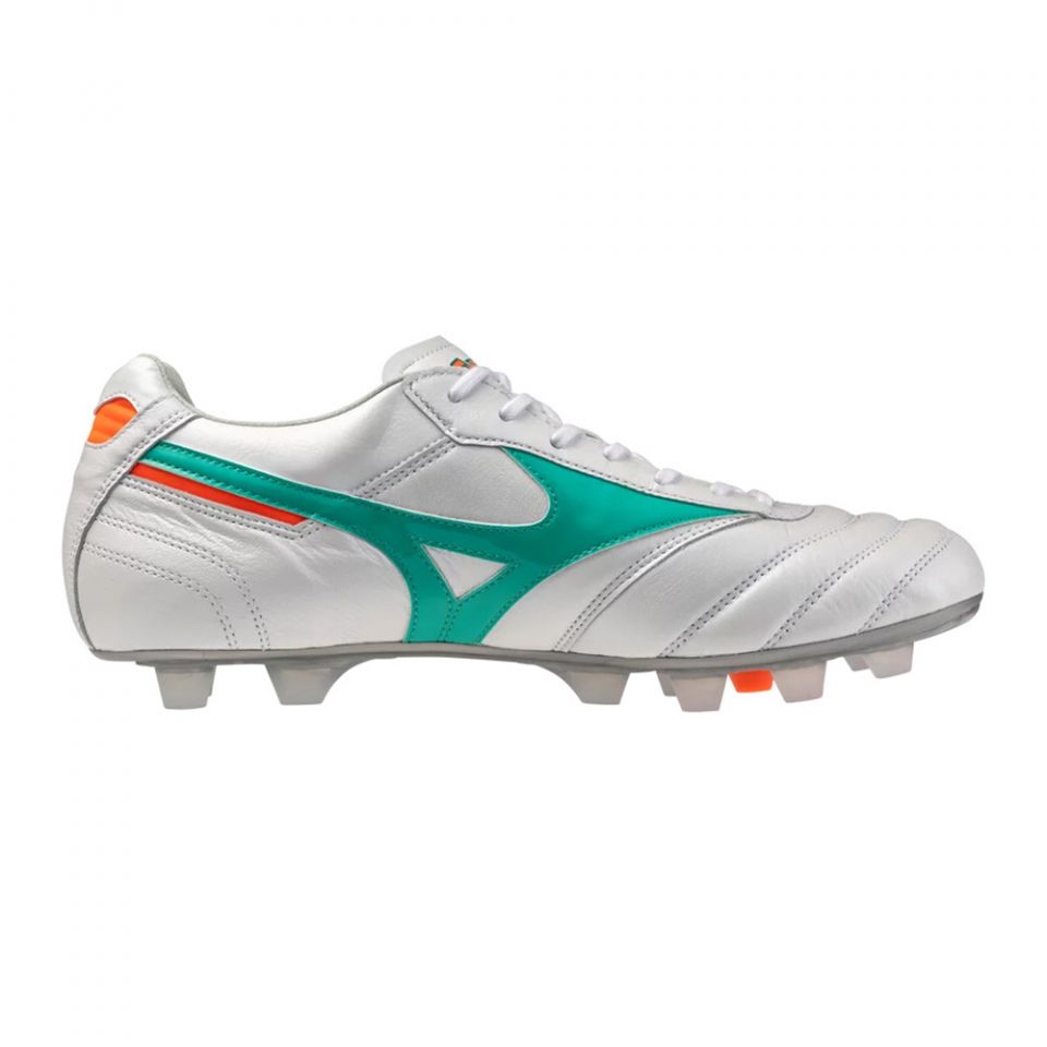 Mizuno Morelia II Japan FG Soccer Cleats | Prism White Pack