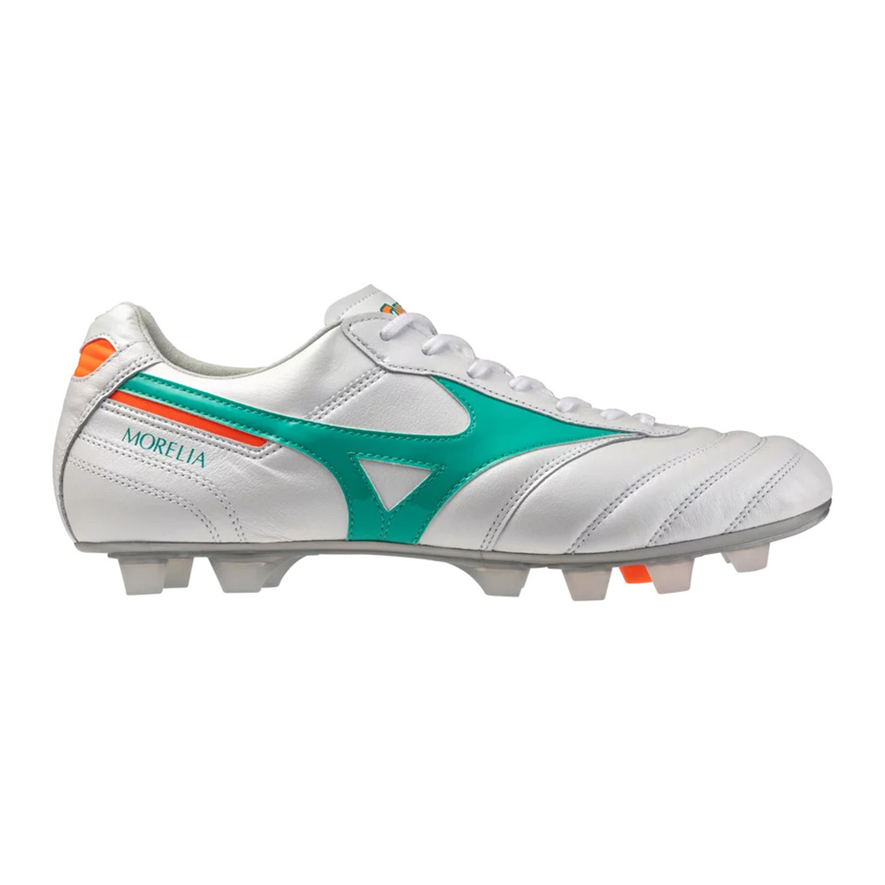 Mizuno Morelia II Japan FG Soccer Cleats | Prism White Pack