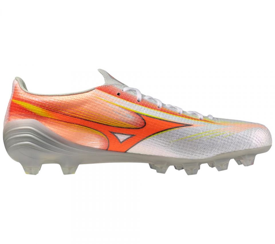 Mizuno Alpha III Japan FG Soccer Cleats | White Prism Pack