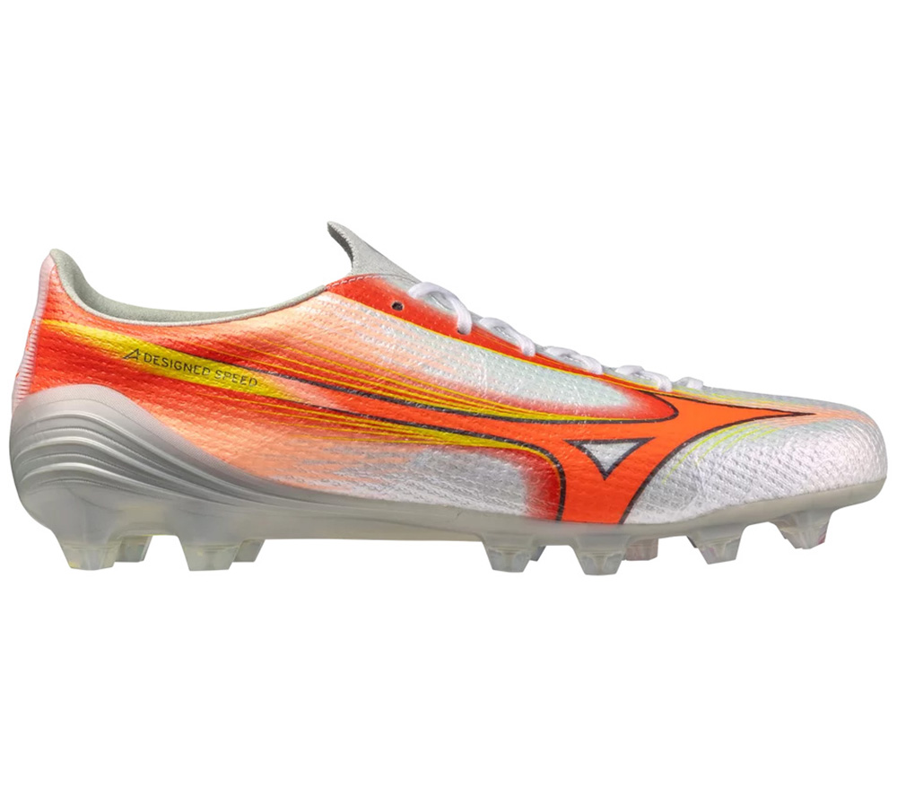 サーフノア3 Mizuno Alpha III Japan FG Soccer Cleats | White Prism Pack