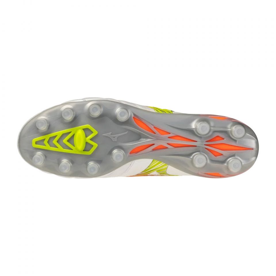 Mizuno Morelia Neo V Beta Made in Japan FG Soccer Cleats | White