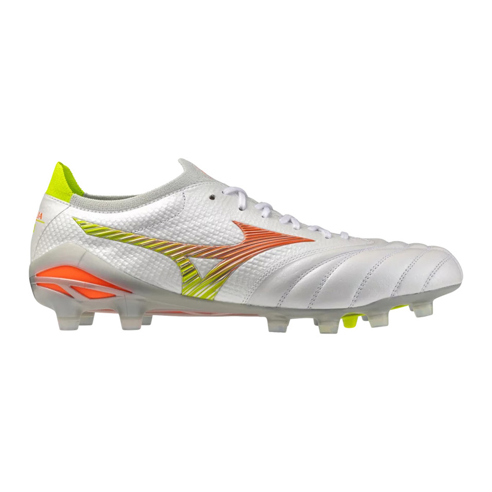 Mizuno Morelia Neo V Beta Made in Japan FG Soccer Cleats | White