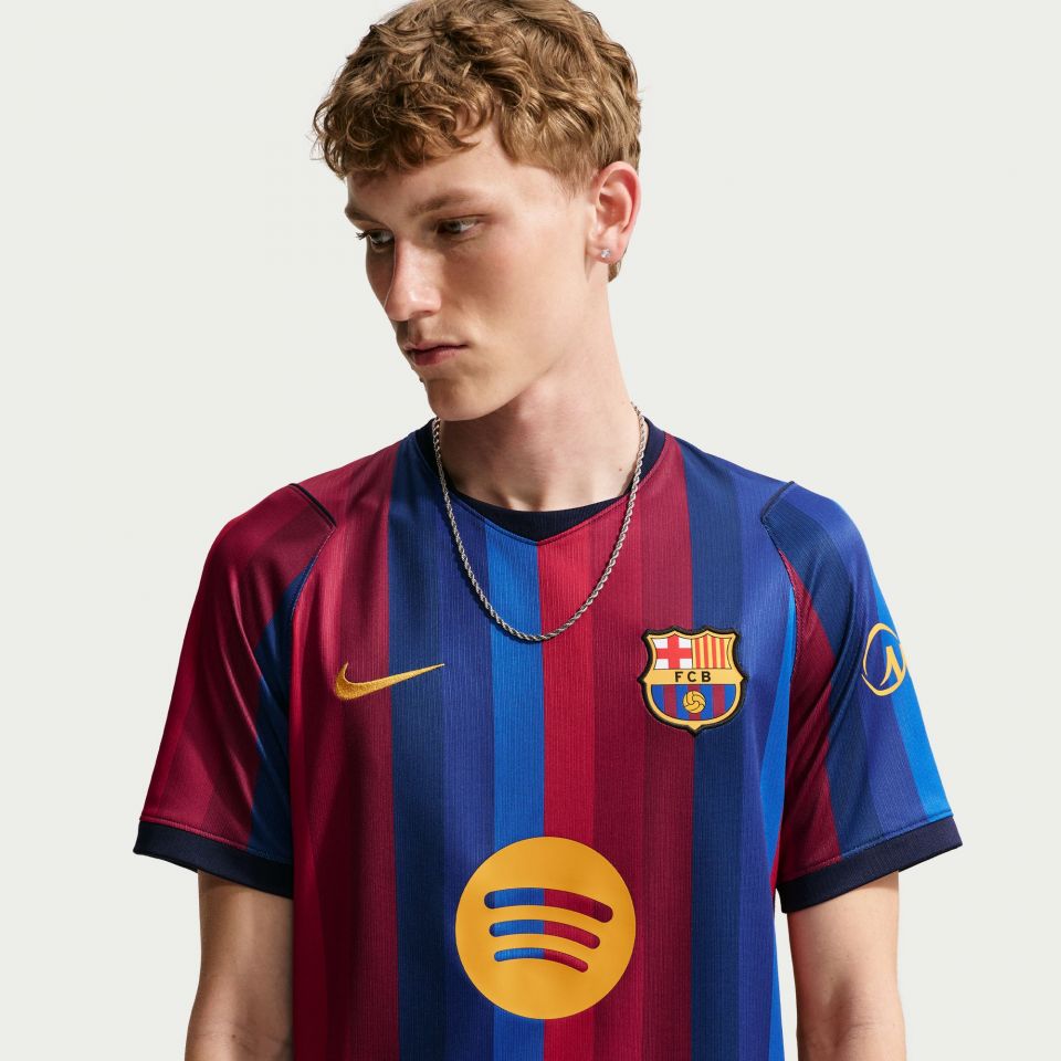 Nike FC Barcelona 2026/27 Men's Stadium Home Jersey