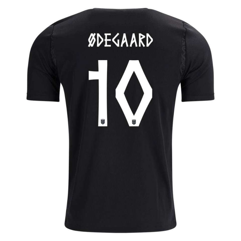 Nike Norway 2026 Away Stadium Jersey MARTIN ODEGAARD 10