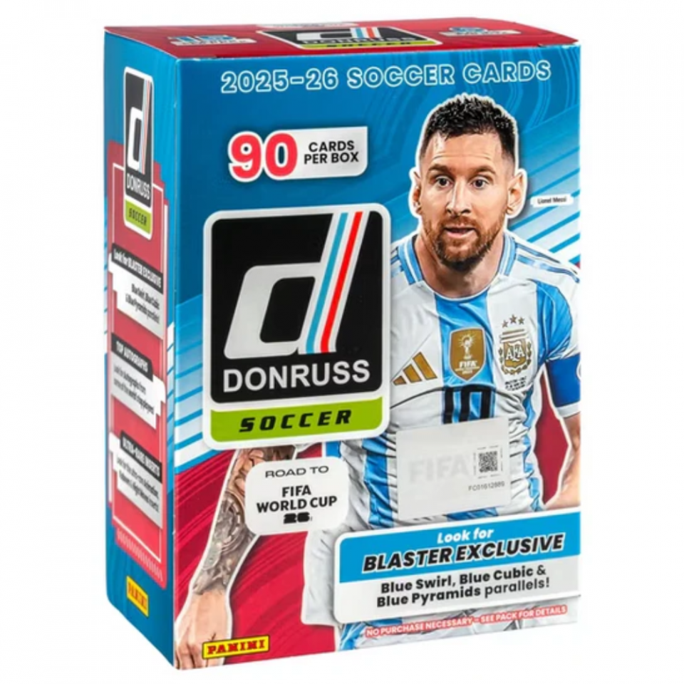 2025/26 Panini Donruss Road to FIFA World Cup Soccer Blaster Box