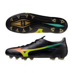 Mizuno Alpha III Elite FG Soccer Cleats | Bright Black Pack