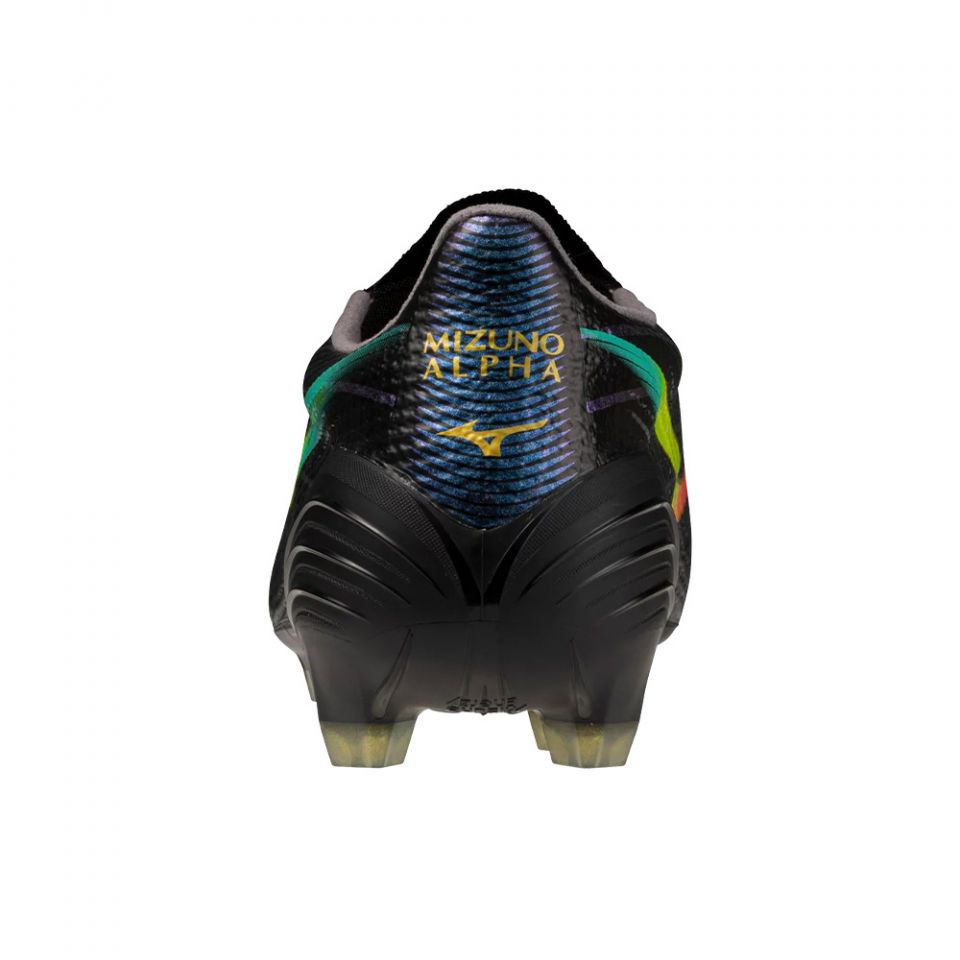 Mizuno Alpha III Elite FG Soccer Cleats | Bright Black Pack