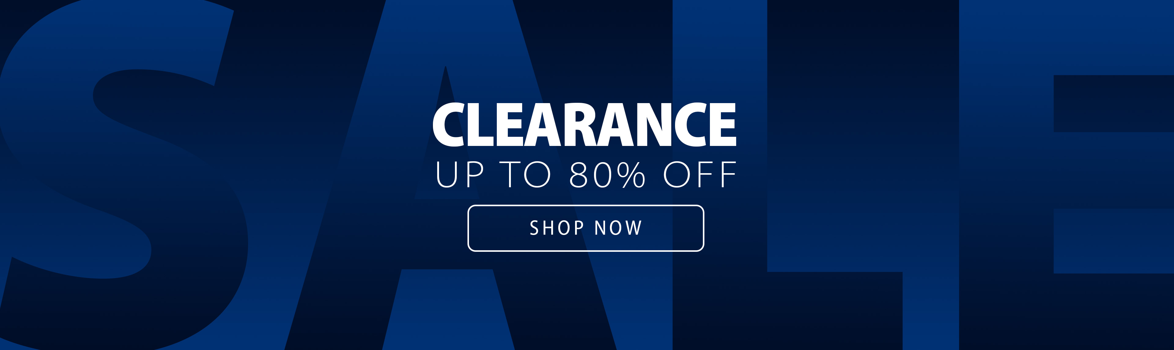 Save up to 80% on Clearance!