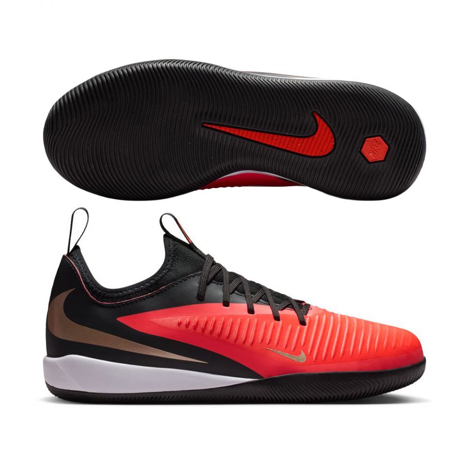Nike Junior Phantom 6 Low Academy IC Soccer Shoes | Break Em Pack