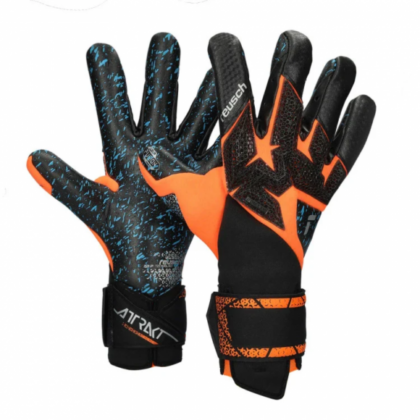 click and view the reusch Attrakt Fusion Carbon 3D Goalkeeper Gloves
