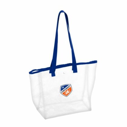 click and view the Logo Brands FC Cincinnati Stadium Clear Bag