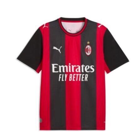 click to shop the PUMA AC Milan 2026/27 Men's Home Jersey PULISIC 11
