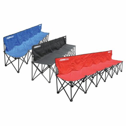 click and view the Kwik Goal 6-Seater Bench w/ Backing